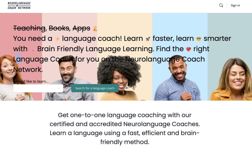 new network - Neurolanguage Coach Network